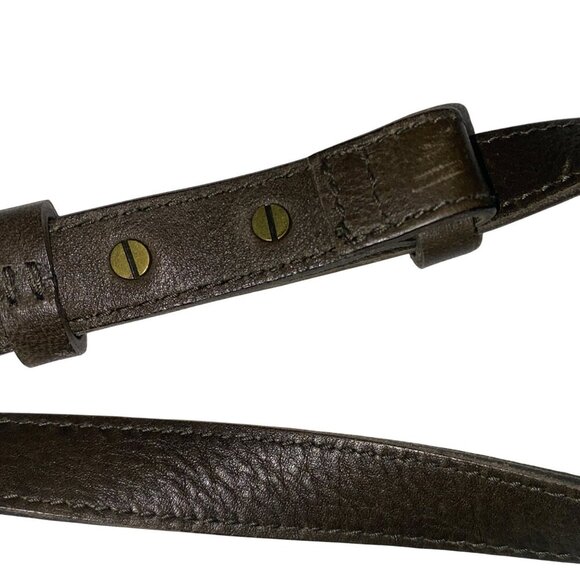 Madewell Sydney Forest Green Genuine Leather Crossbody Bag Adjustable Strap - Picture 10 of 16